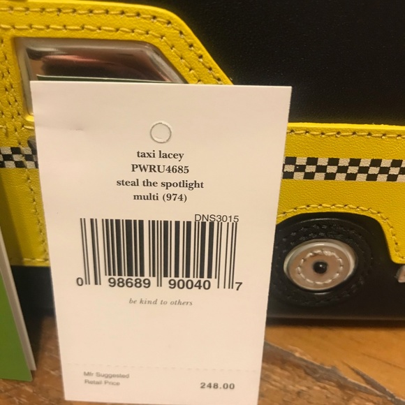 Kate Spade NYC taxi wallet - Picture 7 of 8